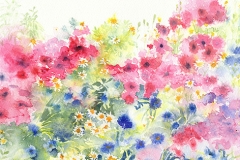 Poppies and Cornflowers by Penny Silverthorne