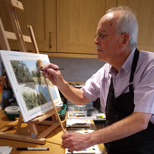 TAS artist Mike Brown